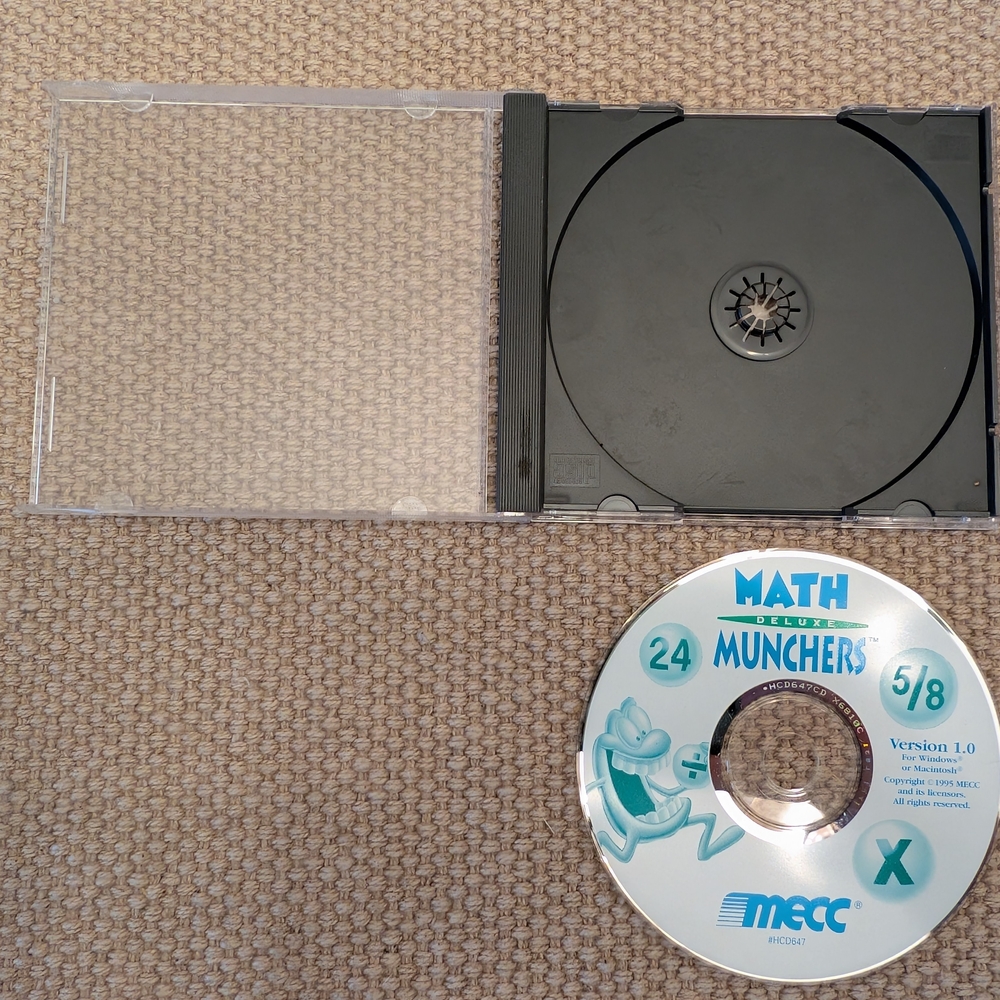 Silver Educational Math CD